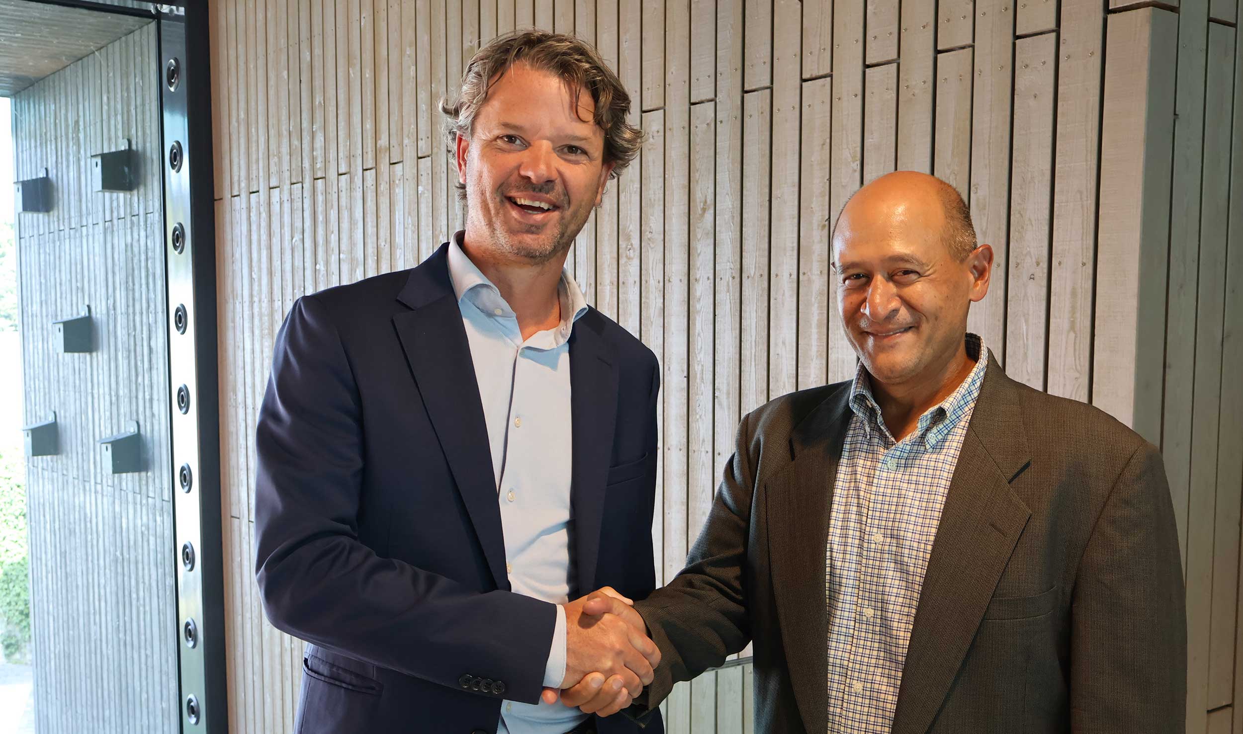 Links: Pieter Six, Momentum Global Ventures. Rechts: Bill Cohen: Current Chemicals.
